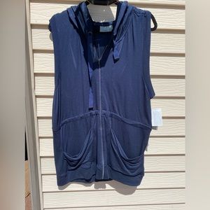 Athleta Zip-Up tunic vest NWT Size L